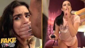 Czech & Pakistani Chicks Tag-Team Italian Stud with Thick Cock