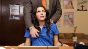 Demi Eagerly Serves Horny Principal to Secure Her Stepdaughter’s Future
