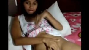 Indian College Girl Masturbates During Live Audition