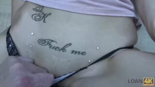 College Student Kristy Black’s Pussy Gets Fucked on Camera for a Loan