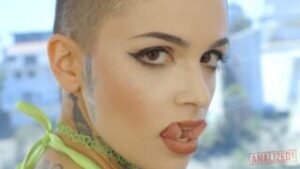 Tattooed College Student Leigh Raven Takes Tommy Pistol’s Cock Deep in Her Ass and Gets His Cum All Over Her Face